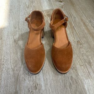 Portland Leather Patina Mary Jane Heels